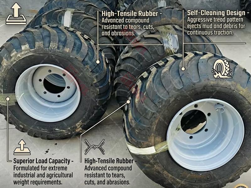 Agricultural Flotation Tires Flotation Implement Tire 400/60-15.5