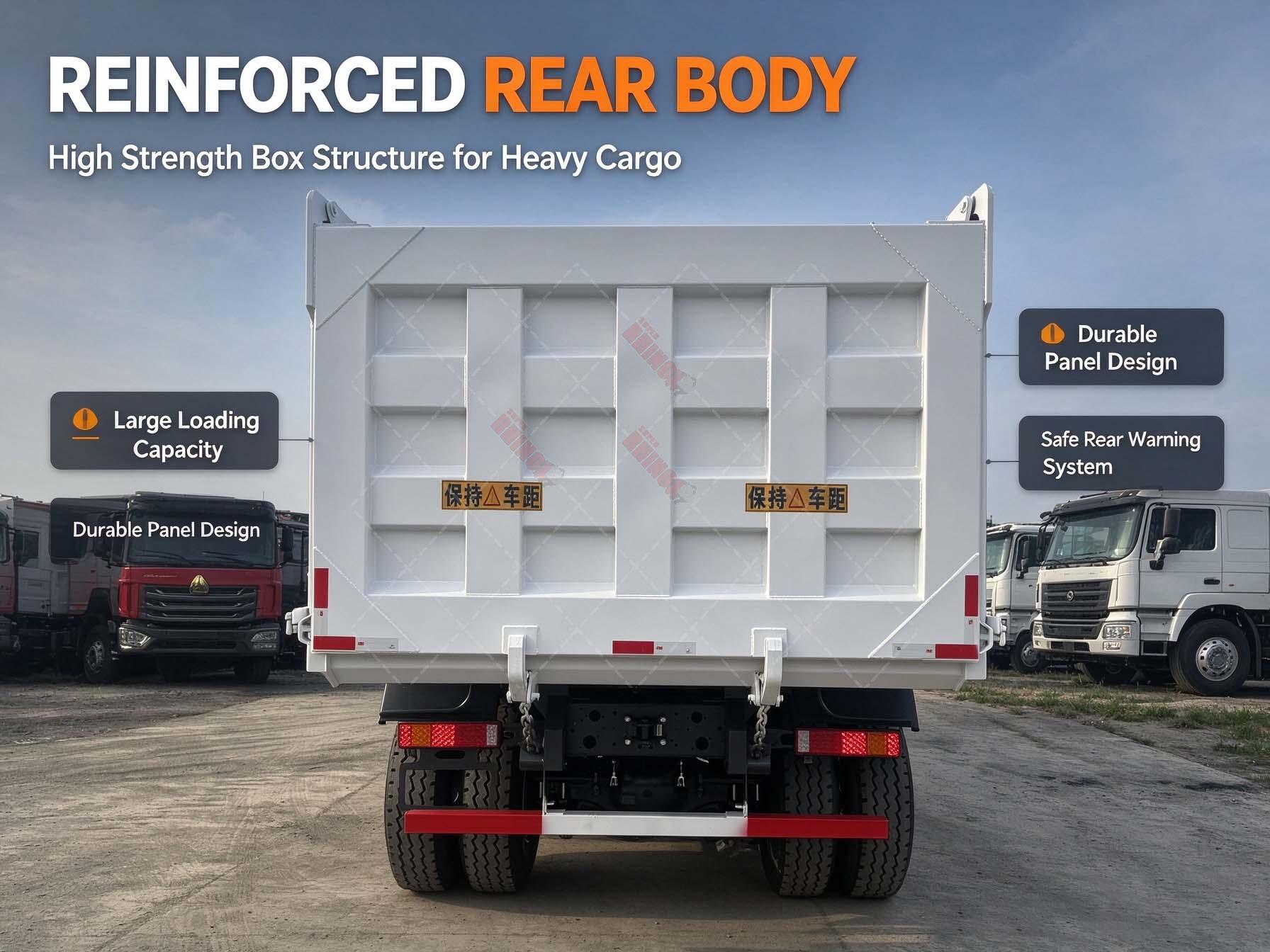 8×4 Dump Truck Heavy Duty Tipper Truck Manufacturer