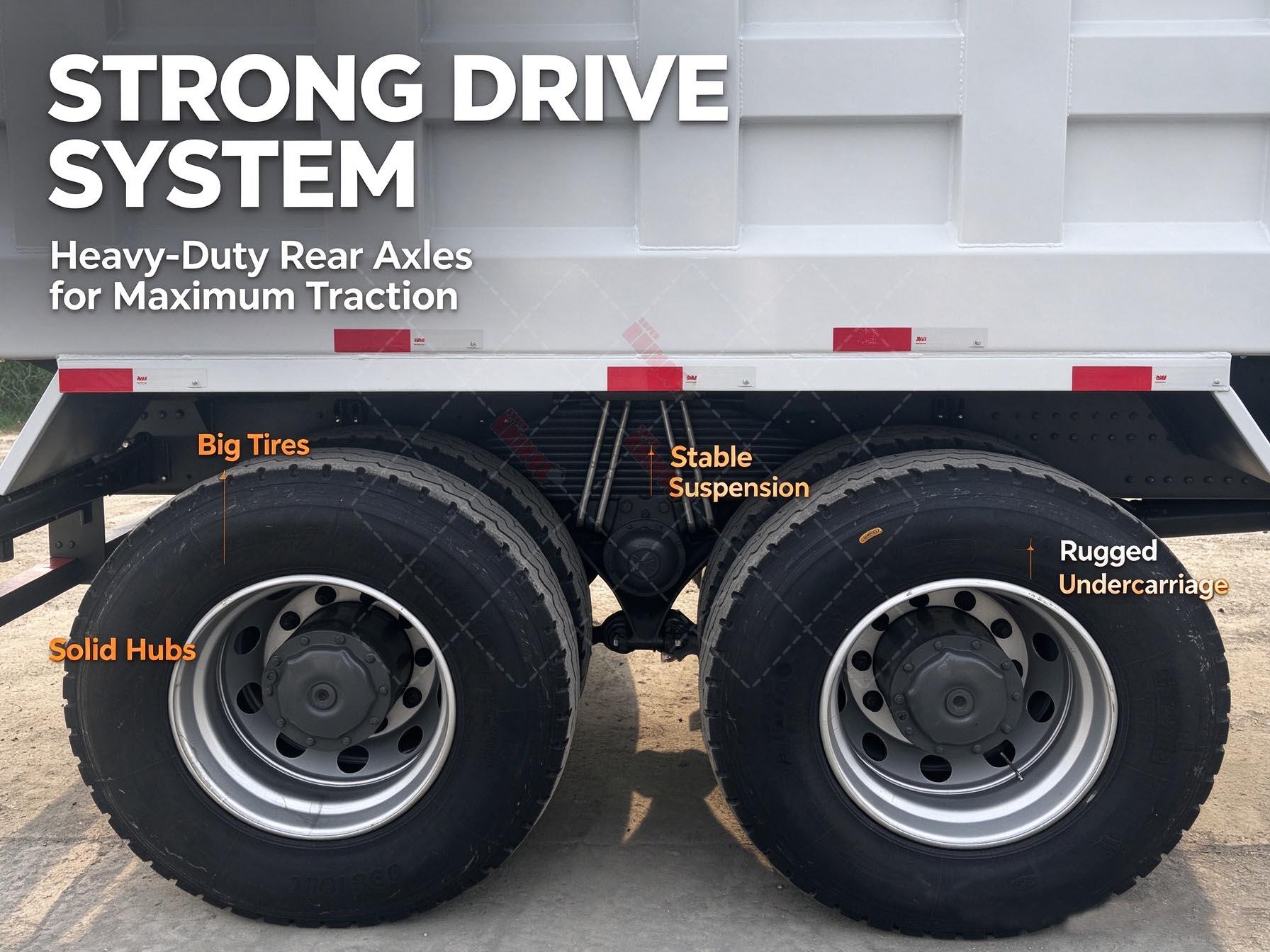 8×4 Dump Truck Heavy Duty Tipper Truck Manufacturer