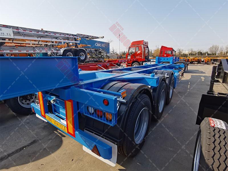 skeleton container chassis