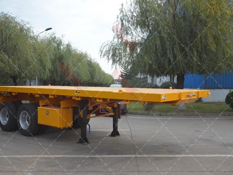 20ft Flatbed trailer with two axles