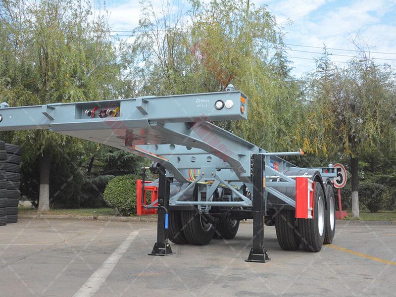 20ft Container chassis with two axles