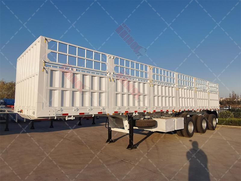 40ft Cargo trailer with 3 axles and ling axle distance2