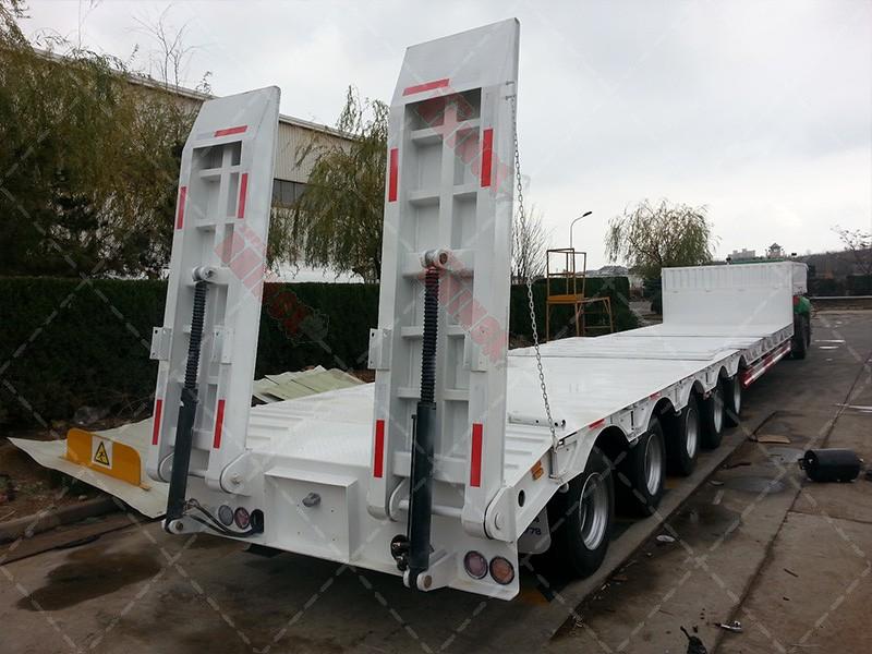 5 axle semi lowbed trailer for sale