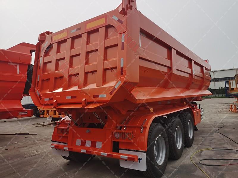 3 Axles Dump Tipping Trailer