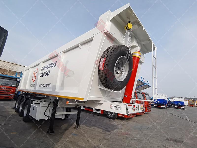 semi truck and dump trailer for sale