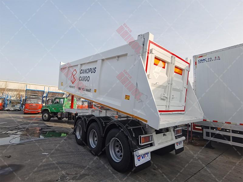 semi tipper truck