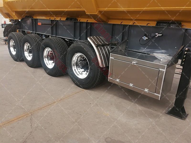 aluminium tipper trailer