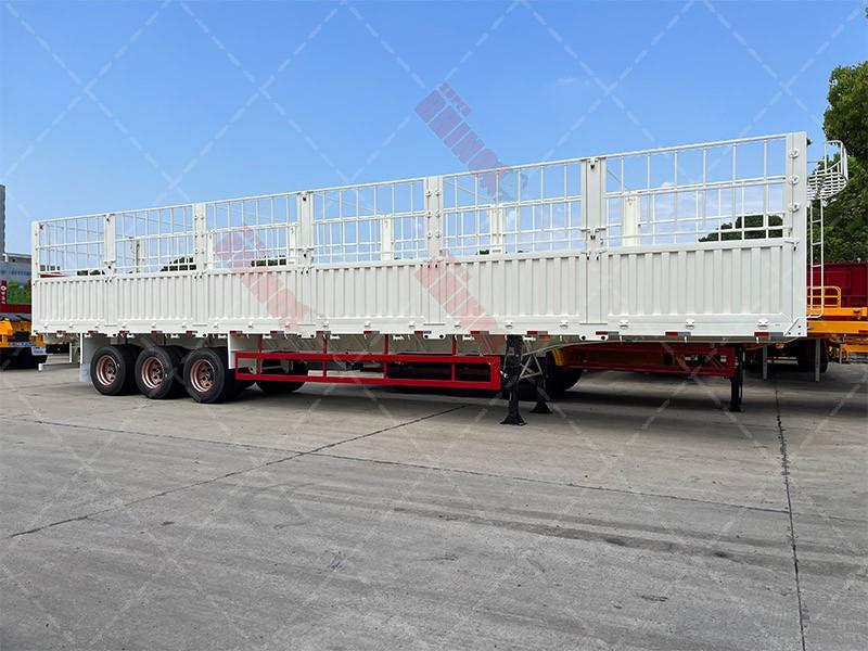 3 axles semi trailer