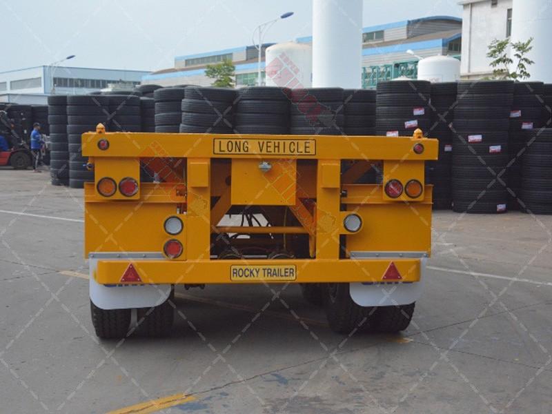 flatbed container trailer factory