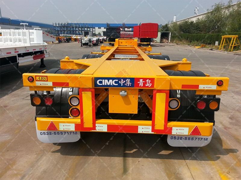 skeleton container chassis