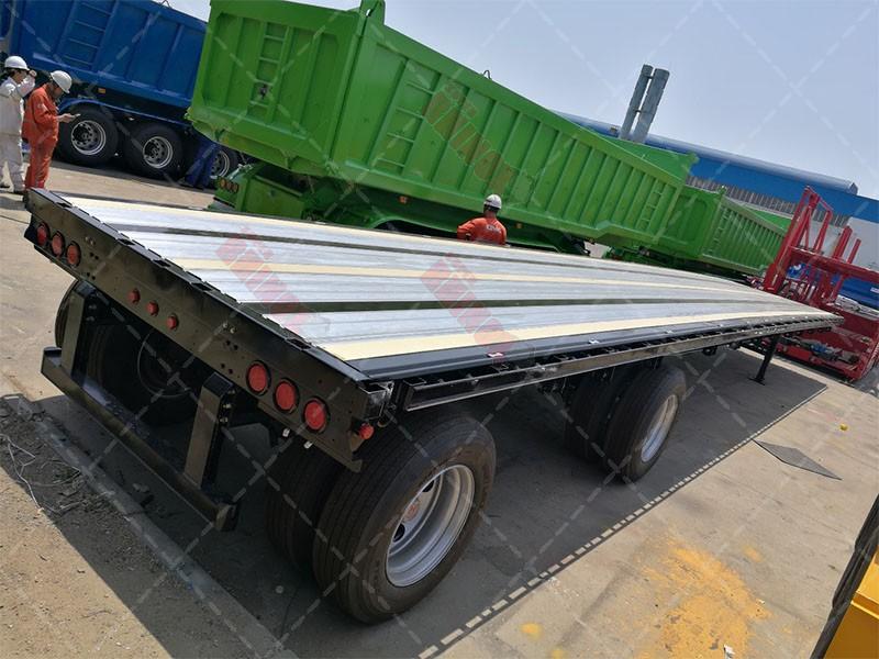 used 48 ft flatbed trailer for sale