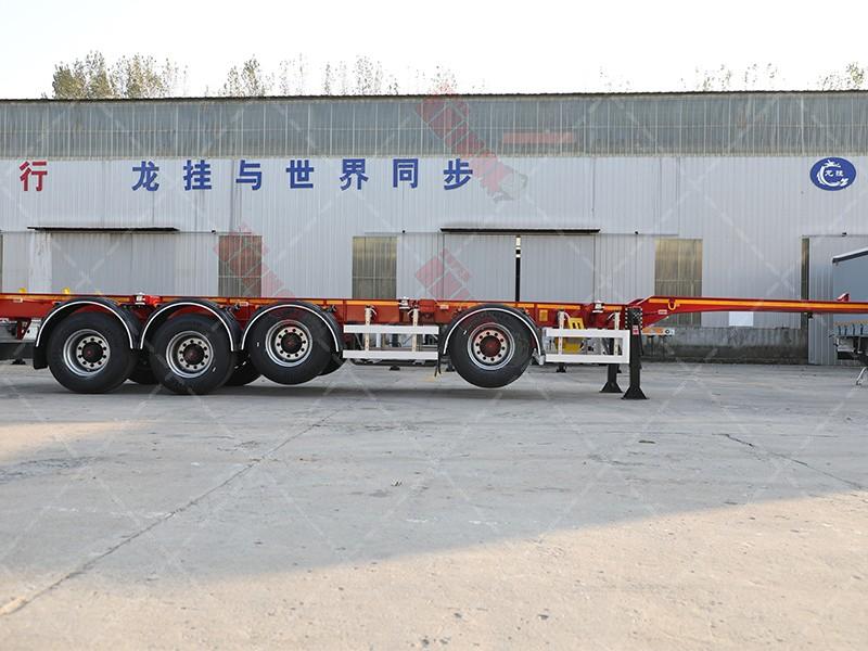 Russia standard OTTC  40ft Four-Axles Container Skeletal Semi-Trailer