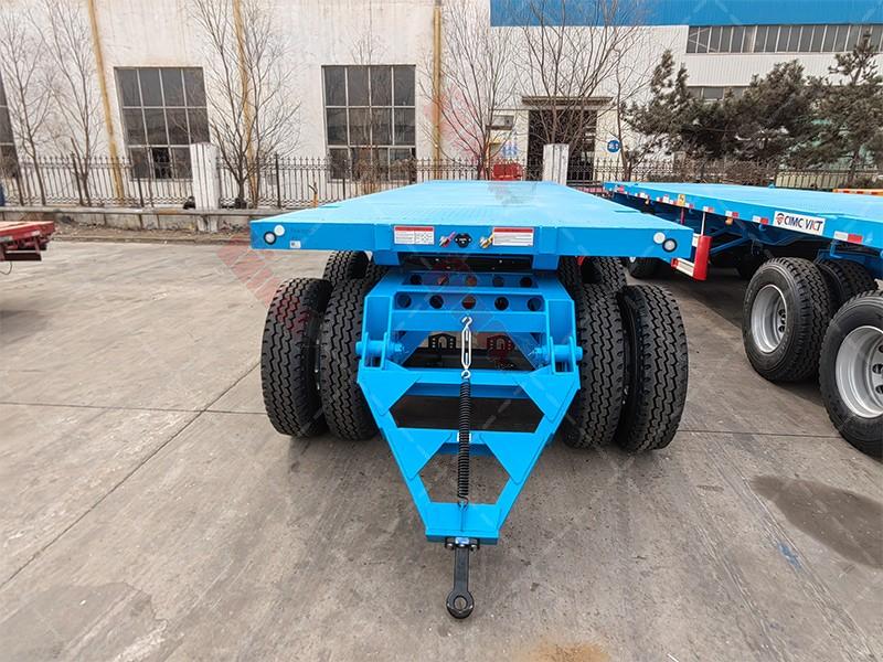 Draw Bar high bed Puling Trailer with four axles