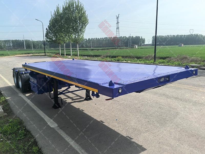 20ft flatbed semi trailer