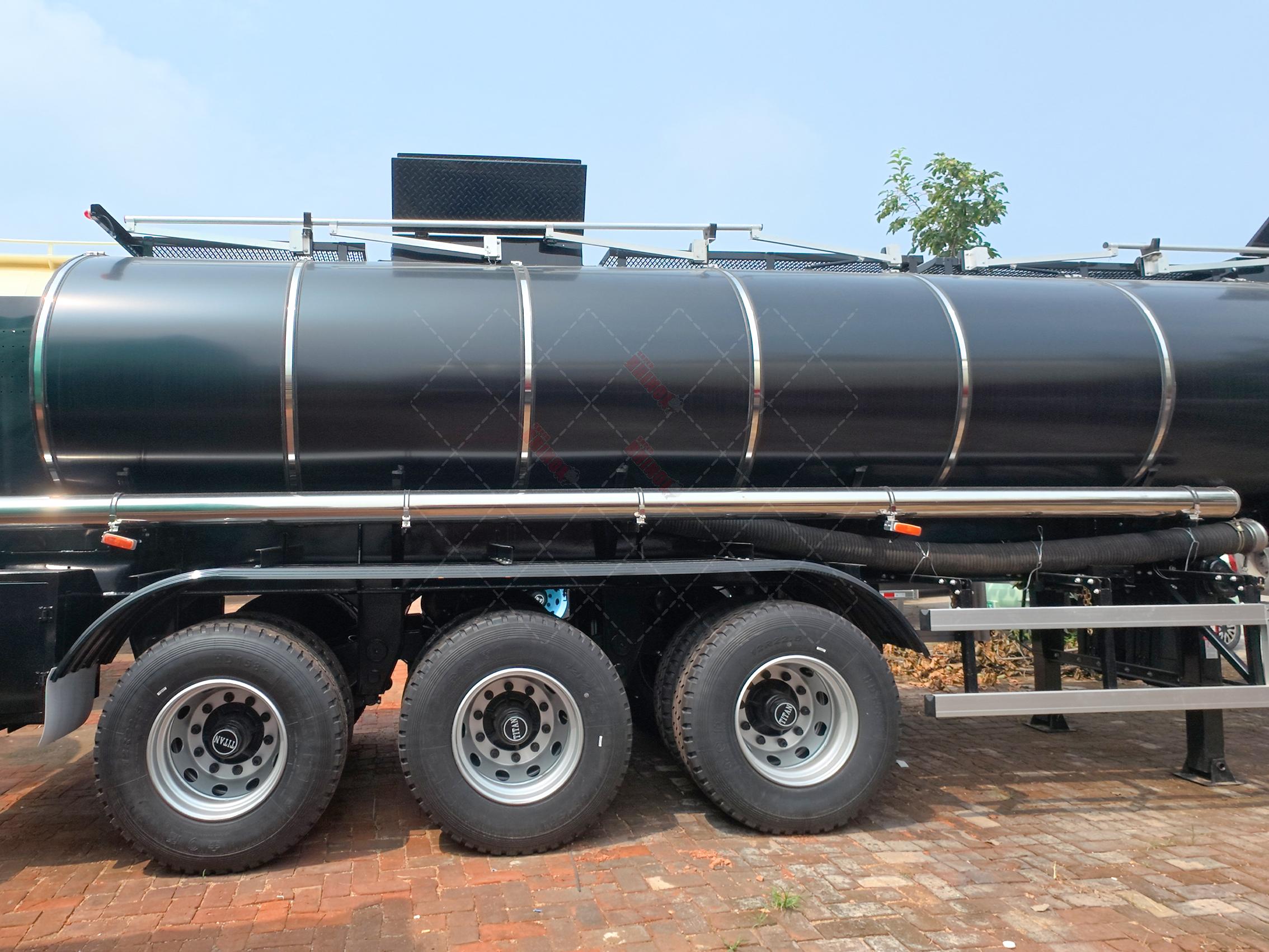 3-Axle asphalt tanker trailer