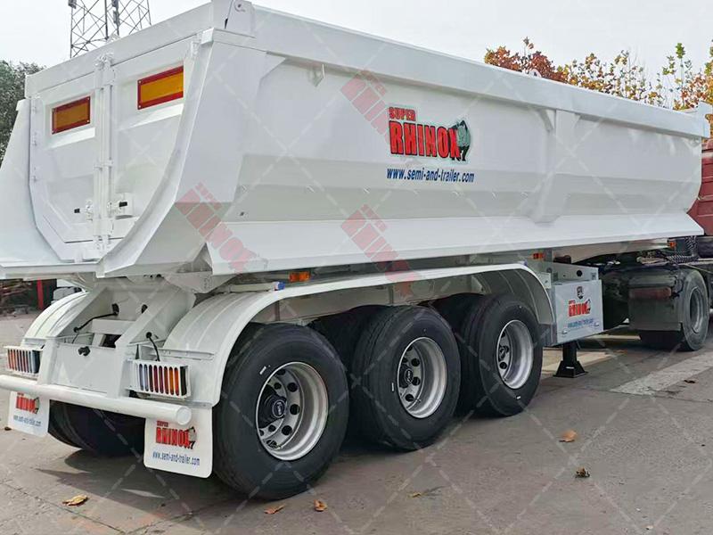 25CBM Tri Axles Dump Tipping Trailer