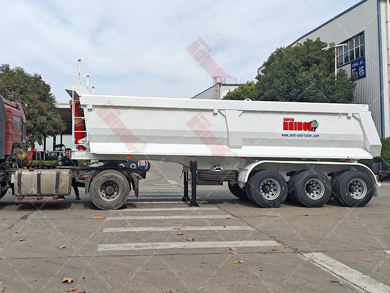 25CBM Tri Axles Dump Tipping Trailer