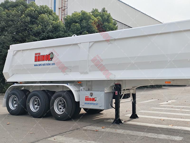 25CBM Tri Axles Dump Tipping Trailer