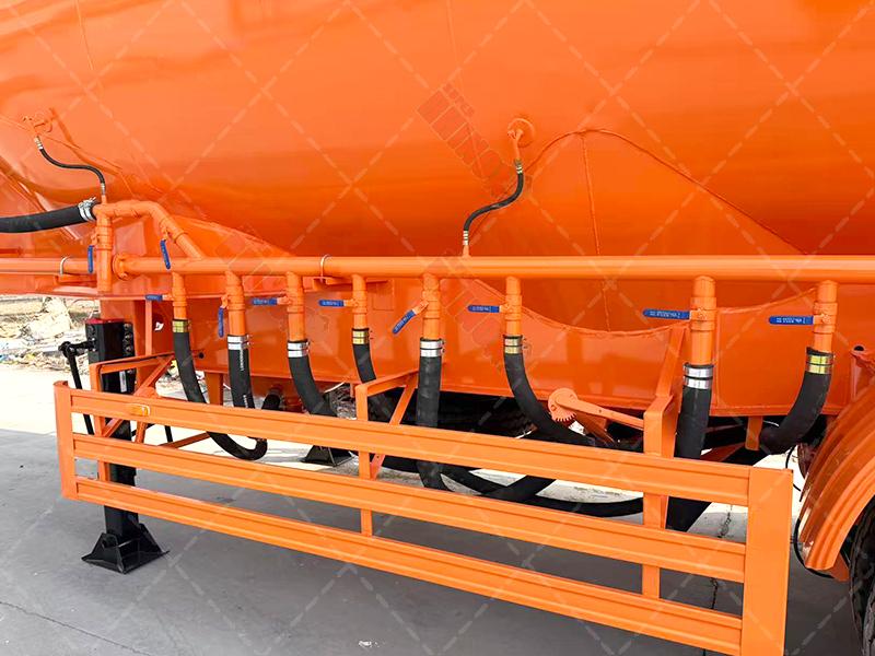 Flour Tanker Trailer Bulk Powder Transport Semi Trailer Manufacturer