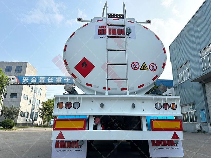 Tri Axle Aluminum Alloy Fuel Tanker Semi Trailer Manufacturer