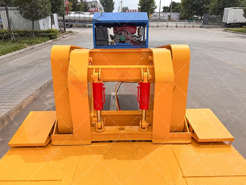 Tri Axle Removeable Gooseneck Lowbed Semi Trailer