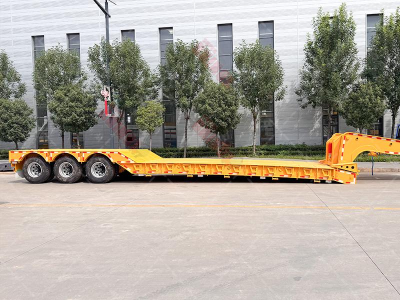 Tri Axle Removeable Gooseneck Lowbed Semi Trailer