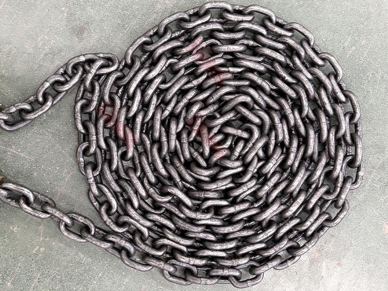 G80 Manganese Steel Transport Chain For Semi Trailer