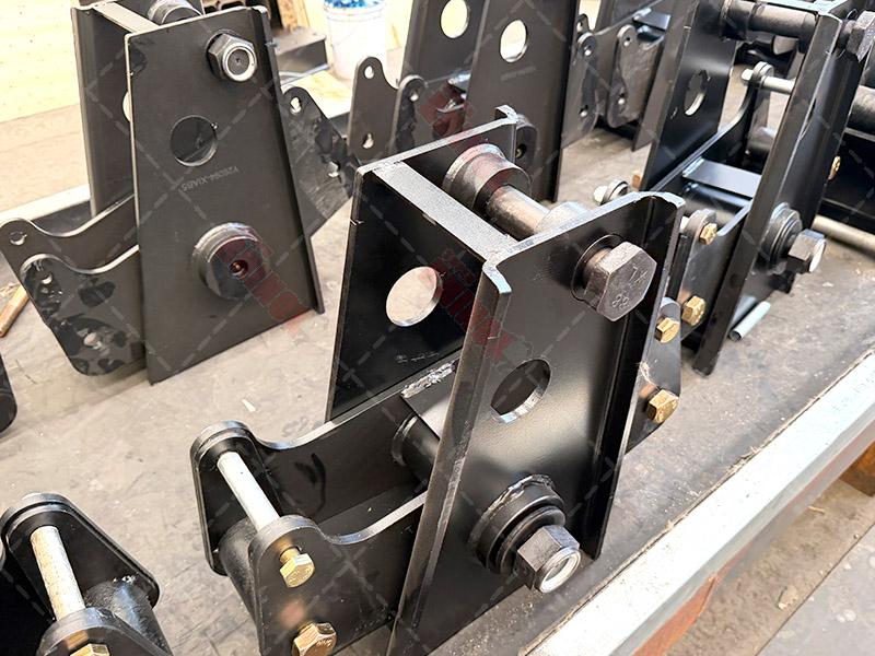 German Type Mechanical Suspension Assembly Semi Trailer Parts