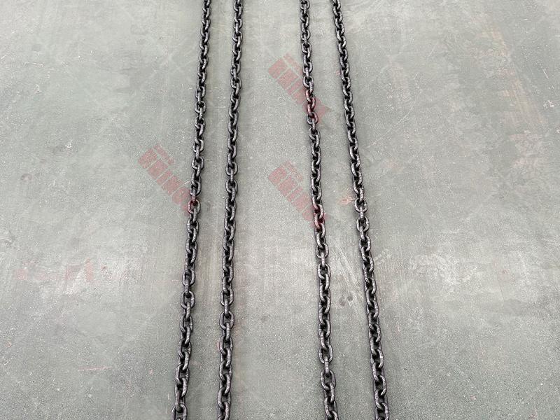 G80 Manganese Steel Transport Chain For Semi Trailer
