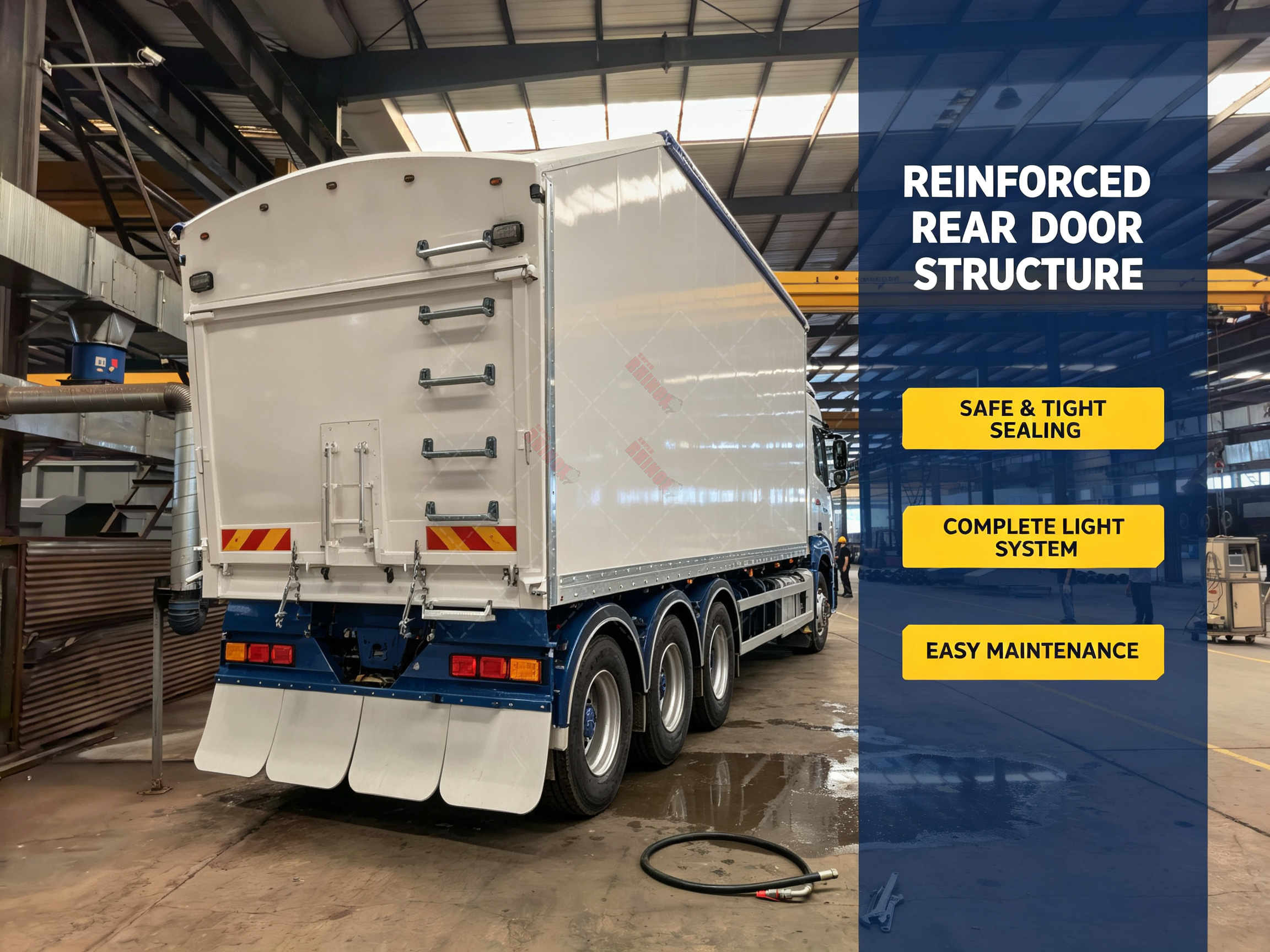 Australian rear tipping trailer for Grain Transport