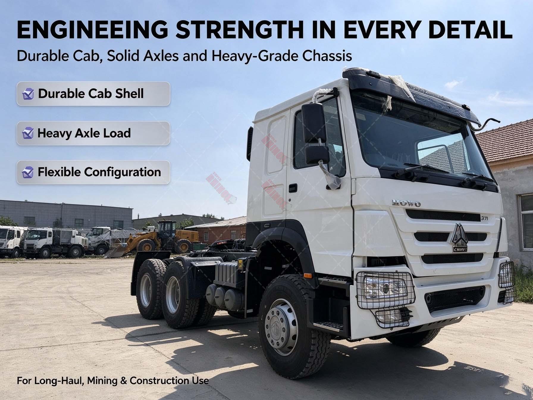 Heavy Duty 6x4 Tractor Truck