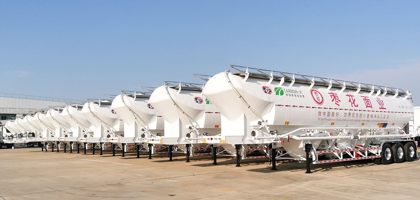 60CBM flour tanker trailer supplier in china 60CBM flour tanker trailer supplier in china